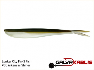Lunker City Fin-S Fish 06 Arkansas Shiner