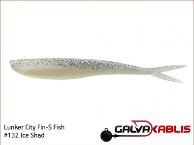 Lunker City Fin-S Fish 132 Ice Shad