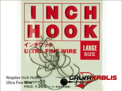 Nogales Inch Hook Ultra Fine Wire Large