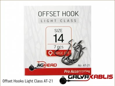 Offset Hooks Light Class AT-21 14