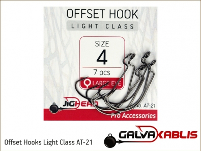 Offset Hooks Light Class AT-21 4