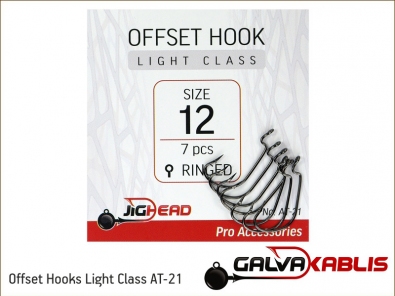 Offset Hooks Light Class AT-21 12