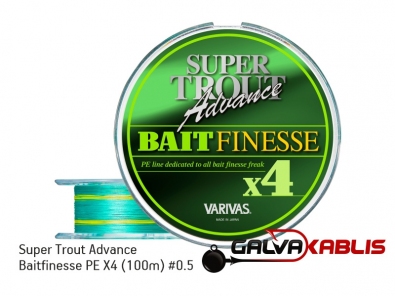 Super Trout Advance Baitfinesse PE X4